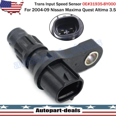 Датчик скорости входа трансмиссии 31935-8Y000 для Nissan Maxima Quest Altima 3,5 л 04-09 - Изображение 1 из 4