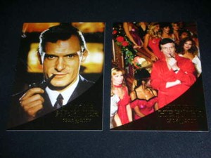 Playboy Hugh Hefner Gold Chase Set #1
