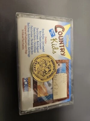 New Disney Country Music for Kids Sealed Cassette Tape 1991 Parents Choice Award - Image 1 of 4