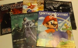Game Informer Magazine: 5 Issues Mario, Marvel Super Heroes 140 234 238 241 294 - Picture 1 of 1