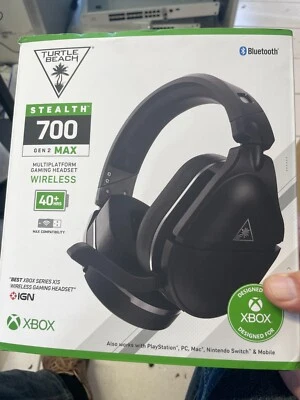 Turtle Beach Stealth 700 Gen 2 MAX Over the Ear Headset -black or cobalt  tested - image 1 of 4