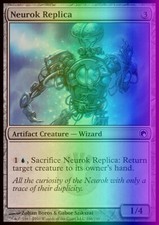Magic the Gathering MTG Neurok Replica (186) Scars of Mirrodin   LP FOIL