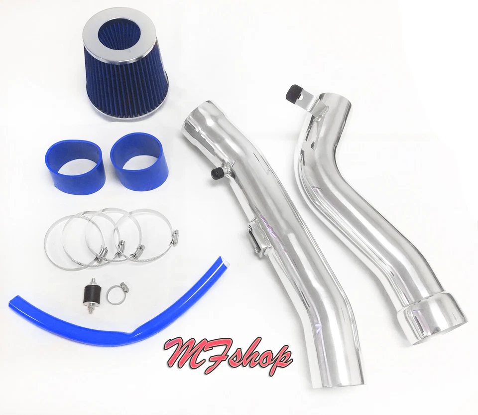 Kit de admisión de aire frío azul para Nissan Máxima 2004-2008 3,5 L V6 + filtro Foto 1 de 1