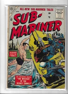 Sub Mariner # 40 Very Good [1955] TIMELY NAMORA STORY - Imagen 1 de 2