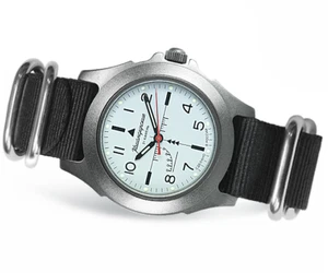 Vostok Komandirskie Mechanische Automatik Armbanduhr Sniper 30603G - Bild 1 von 6