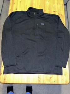 PATAGONIA BETTER SUÉTER HOMBRE CREMALLERA COMPLETA POLAR CHAQUETA NEGRA XXL Nuevo con Etiquetas $139 - Imagen 1 de 11