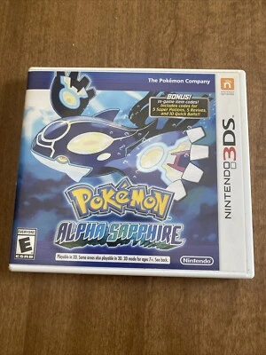 Pokemon Alpha Sapphire - Nintendo 3DS - Pre Owned - Working and Tested - Image 1 of 3