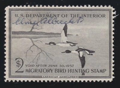 US RW23 $2 Duck Hunting Used VF SCV $12.50 - Image 1 of 2