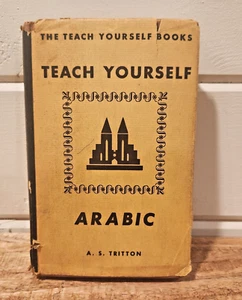 Teach Yourself Arabic by A. S. Tritton Hardcover David McKay Company - Picture 1 of 12