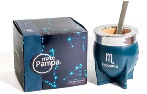 MATE XL SIGNOS DEL ZODIACO ESCORPIO COLOR AZÚL CON CAJA  - Bild 1 von 7