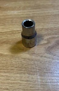 Craftsman 7/16" Shallow Socket,1/2” Drive,12pt, -EE- Series 47501   USA - Picture 1 of 3