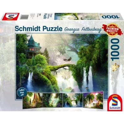 Puzzle Georgia Fellenberg: Enchanted spring - 1000 pz - Schmidt 59911 - Immagine 1 di 2