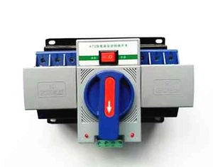Nuevo 1 pieza 63A 3P Doble Potencia Interruptor de Transferencia Automática Mini - Imagen 1 de 4