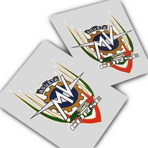 MV Agusta corse F4 Motorcycle decals graphics badge style design x 2 pieces. - Picture 1 of 3