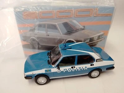 Laudoracing Alfa Romeo Alfetta 2.0 POLIZIA STRADALE 1978 1/18 LM154B-PO - Immagine 1 di 2