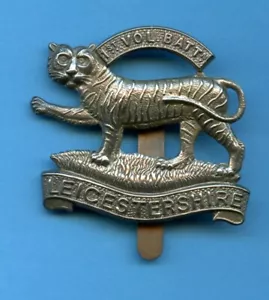 The 1st  Volunteer Battalion Leicestershire Regiment   Cap Badge - Picture 1 of 2
