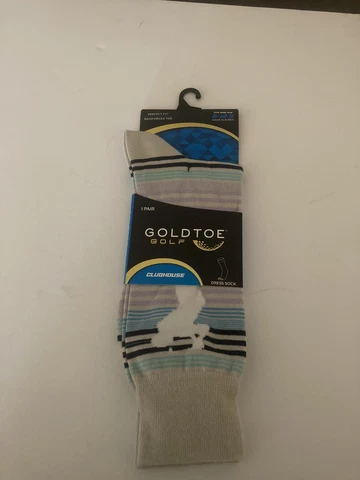 Golf GOLDTOE Men’s Socks 1 pr. Shoe Size 6-12.5, Sock size 10-13 Classic! Cover
