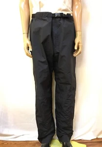 Black Henri Lloyd Waterproof Nylon Adjustable Buckle Pants XL - Picture 1 of 11