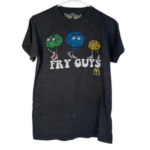 Savvy McDonald’s Fry Guys Grey T-Shirt Tee Top Fry Kids Pop Culture Gobblins S - Picture 1 of 3