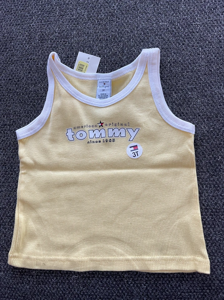NWT Tommy Hilfiger American Original Little or Baby Girl tank top 3T, 6X, M or L - Image 1 of 1