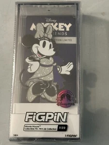 DISNEY FIGPIN MICKEY & FRIENDS SERIES 100 ANNIVERSARY MINNIE MOUSE #1139 LR - Picture 1 of 2