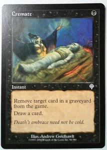 Cremate *Uncommon* Magic MtG x1 Invasion SP - Picture 1 of 2