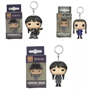 Funko Wednesday Addams Pop Keychain Action Model - Picture 1 of 7