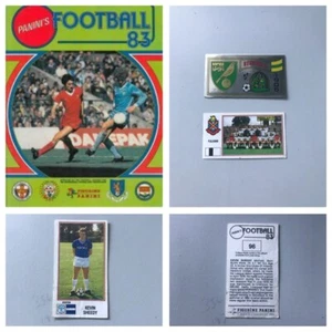 Panini Fußball 83 Sticker. Komplettieren Sie Ihr Set, verschiedene Mengen verfügbar - Bild 1 von 1