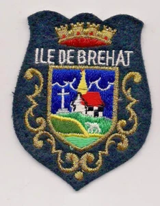 Ile de Brehat France Souvenir Travel Patch - Picture 1 of 2