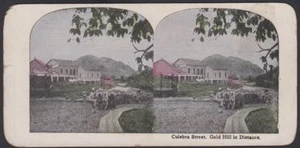 CANAL ZONE, 1900s. Stereo View Card "Culebra St - Gold Hill" - Picture 1 of 1