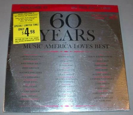 60 YEARS MUSIC AMERICA LOVES BEST SEALED 2 LP RCA V.2 — 第 1/1 张图片