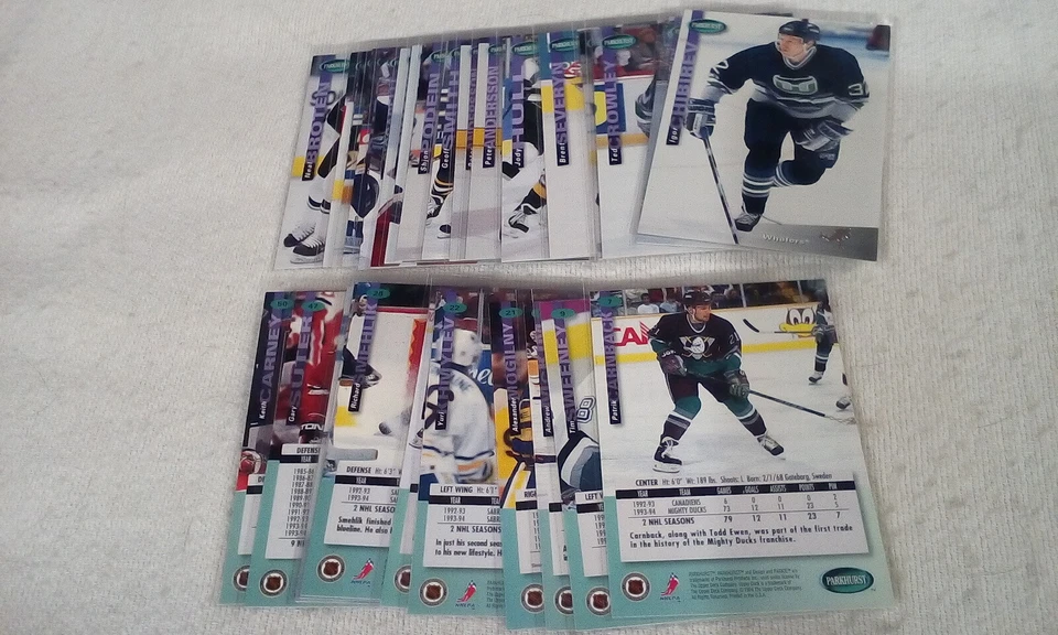 1994-95 Parkhurst Hockey Part. set. Pick cards that you want/need. - Image 1 of 3