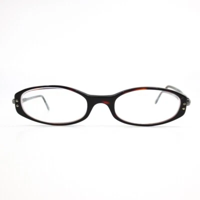 Emporio Armani 567 275 Marrón Tortuga Redondo Ovalado Borde Completo 47-18-125 Foto 1 de 4