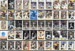(50) Starling Marte Pittsburgh Pirates Lot MLB Baseball Cards Collection - Picture 1 of 12
