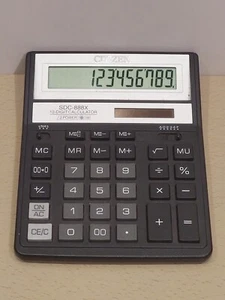 Vintage Calculator Citizen. Works. - Picture 1 of 16