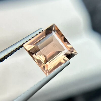 Tourmaline 2.36ct Natural Loose Gemstone |  Champagne | Square #Mozambique - Image 1 of 3