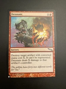 Detonate - The List - Uncommon - Magic the Gathering - Bild 1 von 2