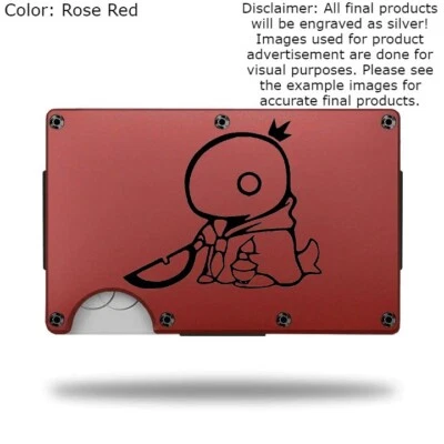 Cartera personalizada "FINAL FANTASY TONBERRY" grabada con láser - Elige un color de billetera Foto 1 de 4
