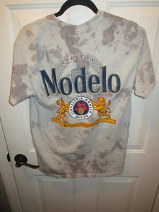 URBAN OUTFITTERS MODELO PIGMENT DYE GRAY MULTI TEE SIZE SMALL NEW - Picture 1 of 4