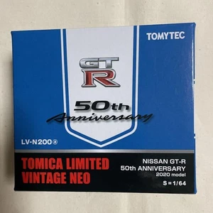 Tomica Ltd Vintage Neo Nissan GTR 50th Anniv 1/64 new unopened - Picture 1 of 10
