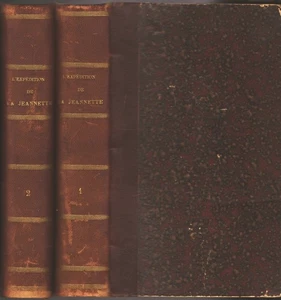 L'EXPÉDITION de la JEANNETTE au PÔLE NORD de Jules GESLIN New-York Herald T1 -T2 - Picture 1 of 24