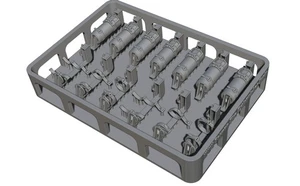 BSKC35004, EXTINTOR ALEMÁN - TEMPRANO (IMPRESO EN 3D), modelo BSK, escala 1/35 - Imagen 1 de 3