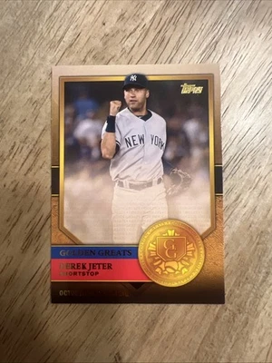 Derek Jeter 2012 Topps Golden Greats New York Yankees - Image 1 of 2