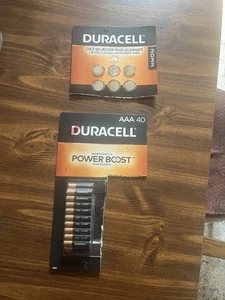 Duracell Batteries open packs. six 2032 and several AAA - Picture 1 of 1
