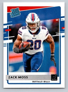 2020 Donruss #330 Zack Moss - Picture 1 of 2