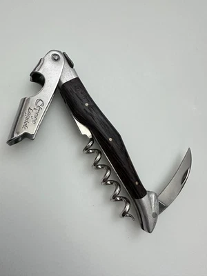 LAGUIOLE CEPAGE Madera Oscura Camareros Sacacorchos Vino Abridor de Llaves Foto 1 de 4