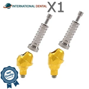 Dental Slim Platform Angulated Multi Unit 1.6 Abutment 30° Titanium Sleeve Set - Picture 1 of 5