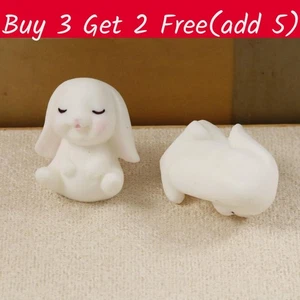 Able Resin Miniature Garden Rabbit Figurine Cute Animal Decoration For - Picture 1 of 13