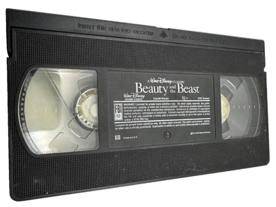 Beauty and The Beast VHS 1992 — непроверенная кассета Walt Disney's Black Diamond - Изображение 1 из 2