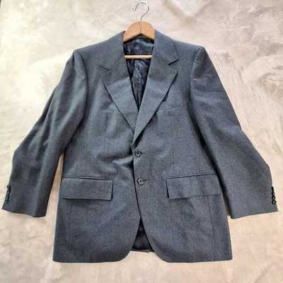Blazer Louis Roth Para Hombres 41S Gris Lana Dos Botones Abrigo Deportivo Chaqueta A Medida EE. UU. Foto 1 de 4